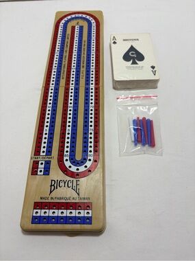 Vintage Cribbage Board Game NEW